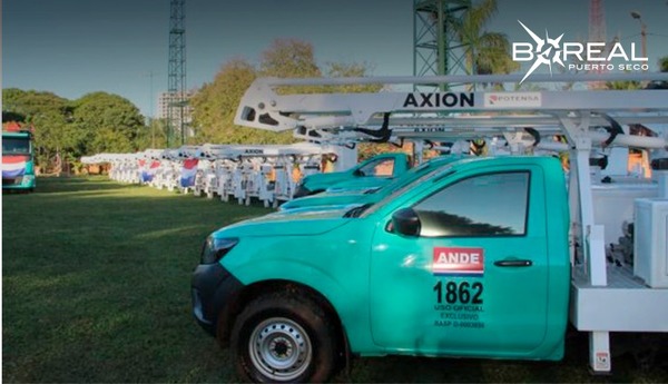 ANDE recibe camionetas y equipos digitales para fortalecer su sistema