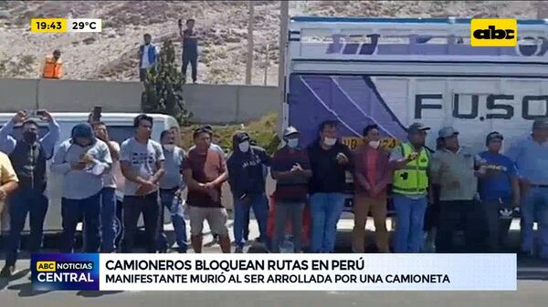 Paro de camioneros en Perú - ABC Noticias - ABC Color