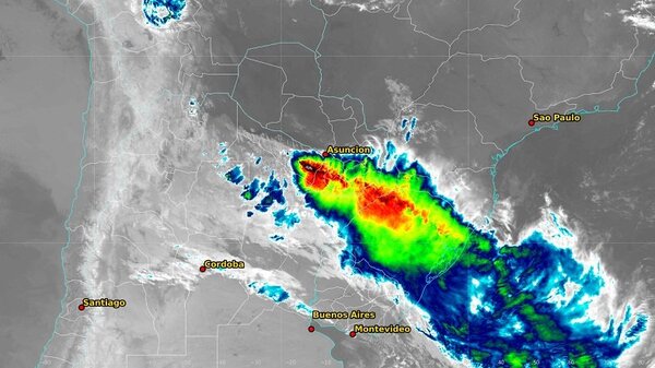 Meteorología emite alerta por tormentas y brusco descenso de temperatura | Noticias Paraguay