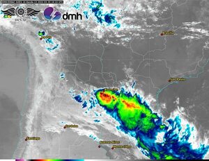 Tormenta se extiende: se desatan lluvias con fuertes vientos en varios puntos del país - Nacionales - ABC Color