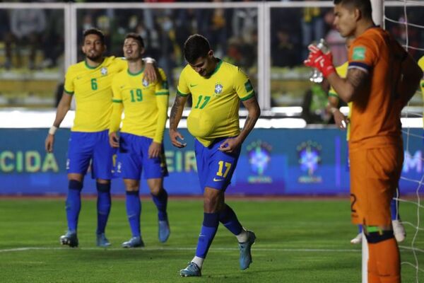 Brasil finaliza invicto goleando a Bolivia en La Paz - Radio Imperio