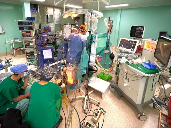 Se realizó con éxito el primer trasplante cardiaco del año en el pediátrico de Acosta Ñu - El Trueno