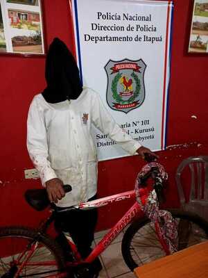 Sexagenario tras las rejas tras hurtar una bicicleta de una vivienda en Cambyretá