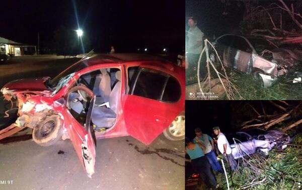 Adelantamiento indebido ocasiona accidente en Caaguazú – Prensa 5