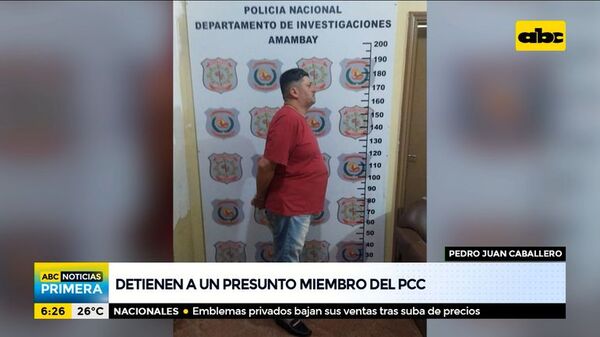 Detienen a una persona miembro del PCC - ABC Noticias - ABC Color