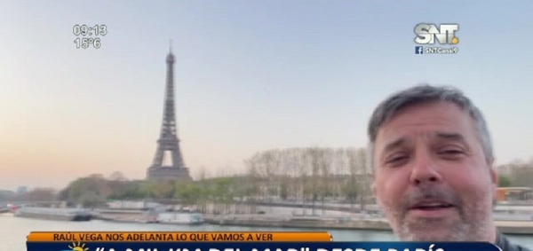 'A mil Km del mar' desde Francia con Raúl Vega - SNT
