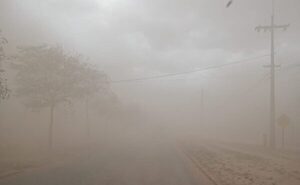 Video: Tormenta de arena en Filadelfia y Loma Plata