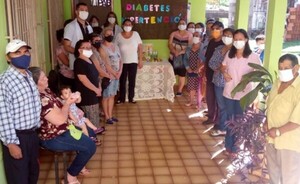 Club de diabéticos e hipertensos ayuda a controlar la enfermedad