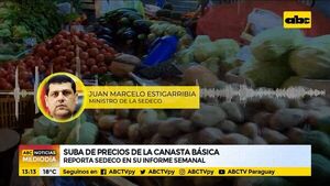 Suba de precio de la Canasta básica  - ABC Noticias - ABC Color