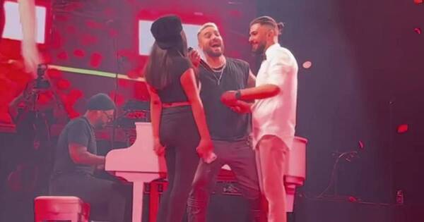 La Nación / Maluma presenció un emotivo pedido de mano durante su concierto en Alemania