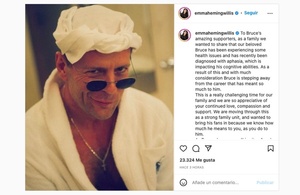 Bruce Willis deja la actuación debido a una enfermedad - El Trueno