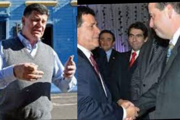 Efraín Alegre da la espalda al supuesto cartista Ancho Ramírez