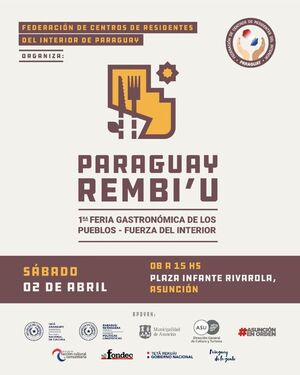 Feria “Paraguay Rembi´u” ofrecerá gastronomía típica de los pueblos - Nacionales - ABC Color