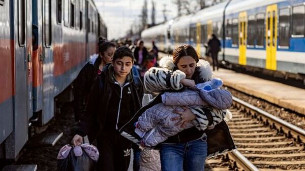 Más de 4 millones de personas abandonaron Ucrania por la guerra - ADN Digital