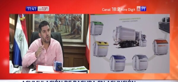 Acumulación de basura en Asunción es «culpa de vecinos» según Nenecho | Noticias Paraguay