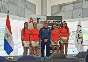 Presentan el equipo para importante cita de tenis - Polideportivo - ABC Color