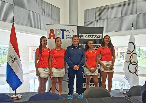 Presentan el equipo para importante cita de tenis - Polideportivo - ABC Color