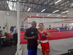 La boxeadora Minerva Montiel hace historia al ganar el bronce - Polideportivo - ABC Color
