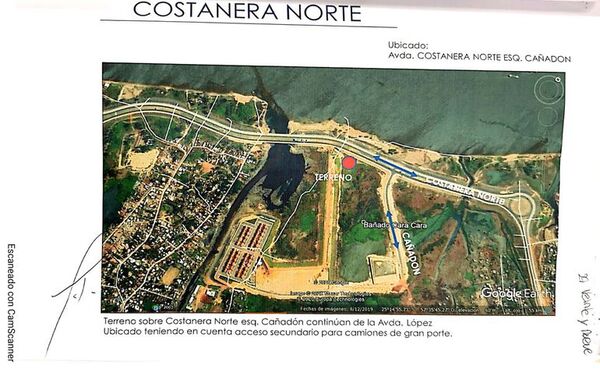 Costanera Norte: Gasolinera invertirá promedio de apenas G. 7 millones al mes por usar predio municipal - Nacionales - ABC Color