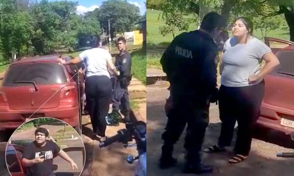 Conductora agrede a policías y los tratade “basuras” porque la paró en control – Diario TNPRESS
