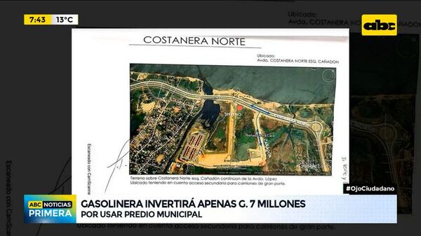 Ojo ciudadano: Gasolinera invertirá apenas 7 millones - ABC Noticias - ABC Color
