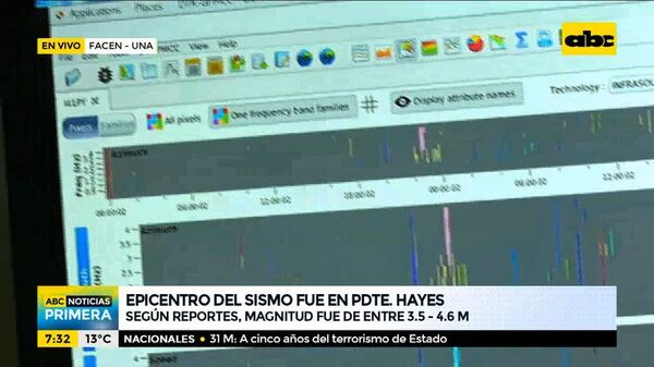 Epicentro del sismo fue en Pdte. Hayes - ABC Noticias - ABC Color