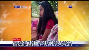 Familia busca a joven de 17 años desaparecida en Ypané