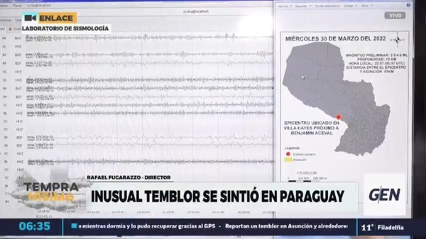 Temblor en Paraguay: confirman que intensidad del sismo anoche fue de entre 3,5 a 4,6 - ADN Digital
