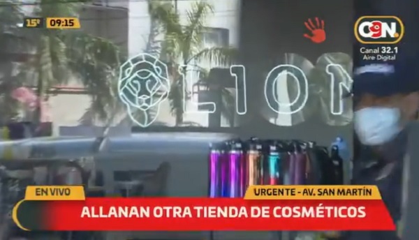 Allanan Shopping Lion en operativo anticontrabando