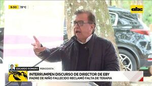 Interrumpen discurso de Director de la EBY - ABC Noticias - ABC Color