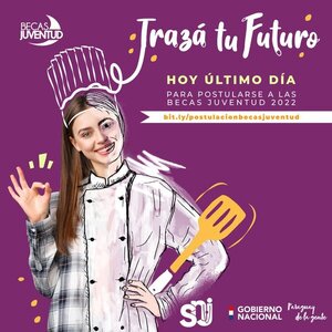 Postulación para becas juventud 2022 finaliza este jueves a las 23:59 - .::Agencia IP::.