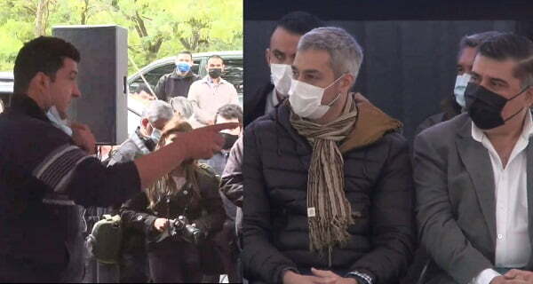 Padre de Axel irrumpe en acto oficial y pide terapia en Coronel Oviedo - Noticiero Paraguay