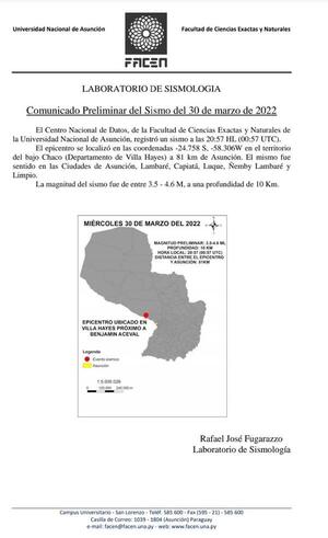 Temblores de tierra son normales, afirmó geólogo - El Trueno