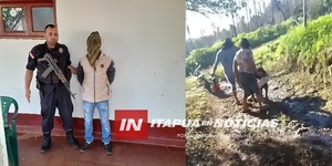 GOLPEÓ A SU CONCUBINA DE 15 AÑOS Y FUE DETENIDO - Itapúa Noticias