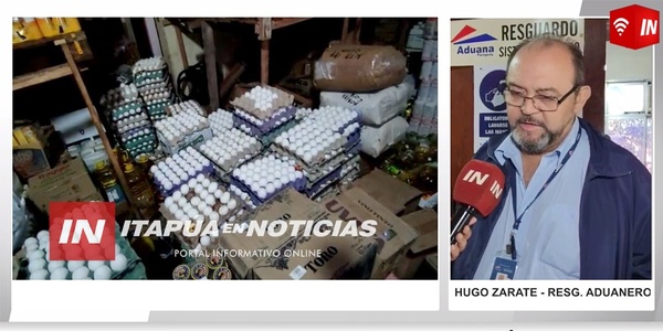 DESTRUIRÁN HUEVOS INCAUTADOS EN ZONA PRIMARIA ADUANERA - Itapúa Noticias