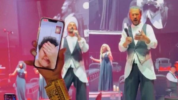 Ricardo Arjona sorprende a seguidora en una videollamada durante concierto