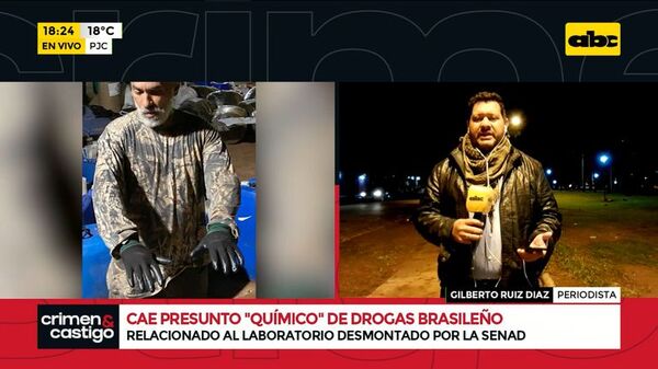 Cae presunto “químico” de drogas brasileño - Crimen y castigo - ABC Color