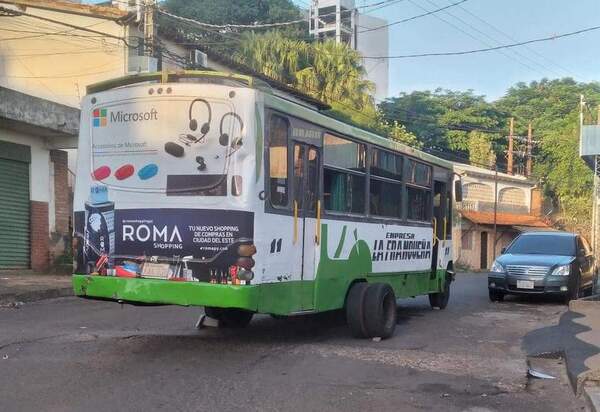 Saldrán a la caza de colectivos chatarra en Presidente Franco - La Clave