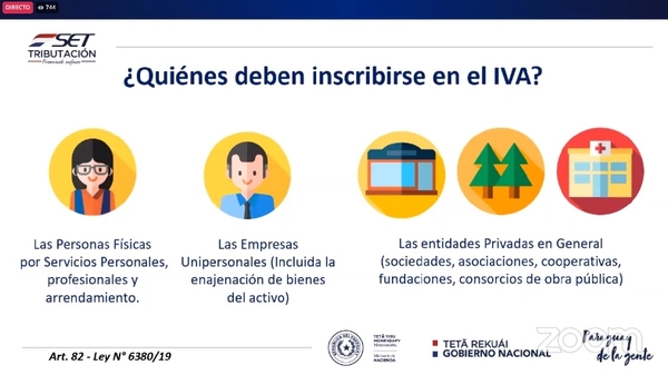 Viceministro de la SET resalta importancia de conocer la naturaleza de impuestos