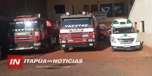 ARRANCÓ LA COLECTA A FAVOR DEL CUERPO DE BOMBEROS DE YATYTAY - Itapúa Noticias