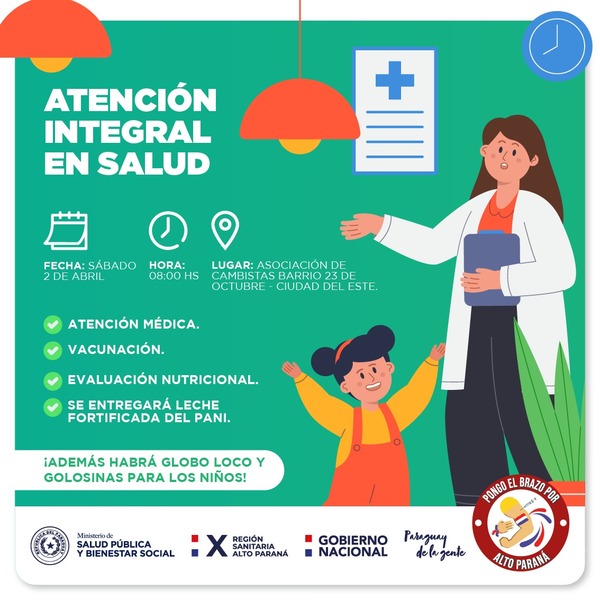 Realizarán atención integral en barrio 23 de Octubre - La Clave