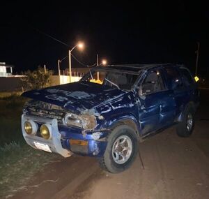 Un muerto tras vuelco de vehículo en Capitán Bado - Nacionales - ABC Color