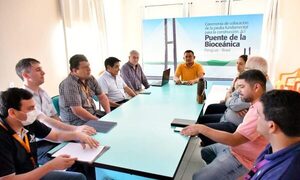 Presentan detalles constructivos del Puente de la Bioceánica en Municipalidad de Carmelo Peralta