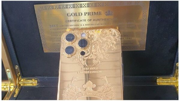 Celulares incautados no tenían nada de oro y solo eran bijouterie