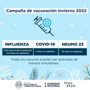 Este lunes 4 de abril arranca la Campaña de vacunación “Invierno 2022”