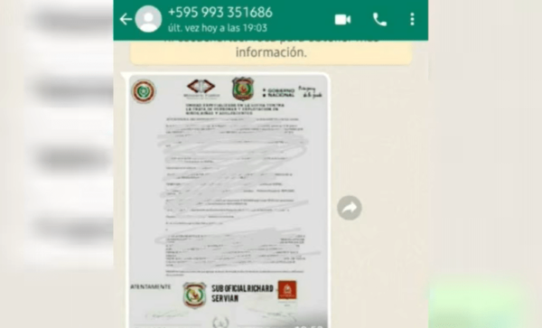 ASISTENTE FISCAL DENUNCIÓ QUE UN DESCONOCIDO SE HACE PASAR POR ÉL PARA EXTORSIONAR A OTRAS PERSONAS. - Itapúa Noticias