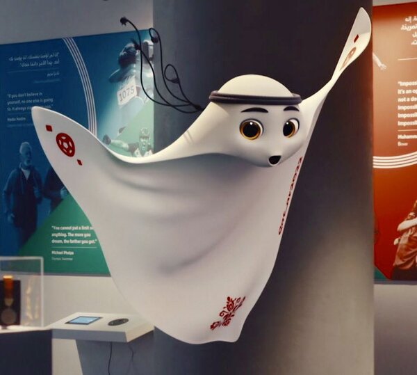Diario HOY | La'eeb, en árabe 'jugador habilidoso', la mascota del Mundial catarí
