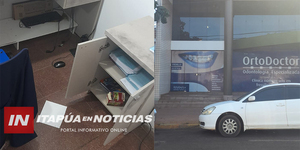 HURTAN EN CLÍNICA ODONTOLÓGICA DE ENCARNACIÓN - Itapúa Noticias