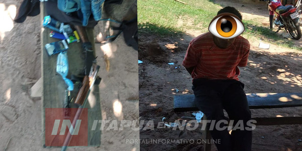 ALLANAMIENTO Y DETENCIÓN EN SAN RAMÓN, SAN PEDRO DEL PARANÁ - Itapúa Noticias