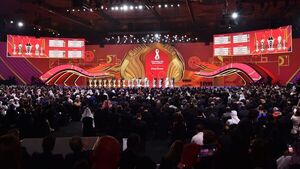 Las mejores postales del sorteo del Mundial de Qatar 2022